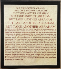 But Take Another Abraham